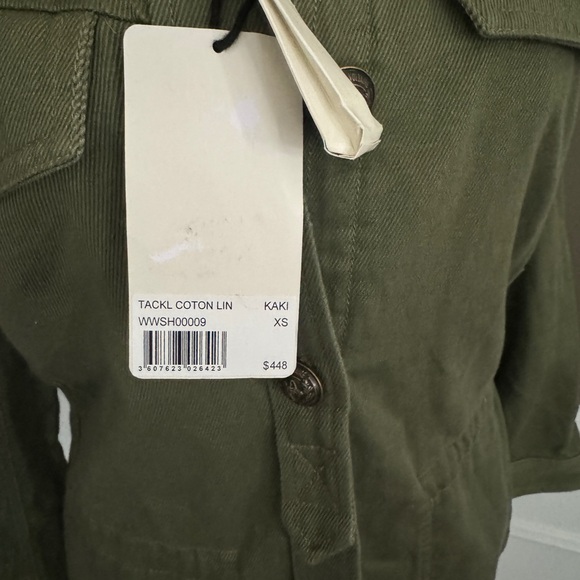 Zadig & Voltaire Paris/New York 2022 Khaki Jacket. XS. NWT. - Picture 3 of 5